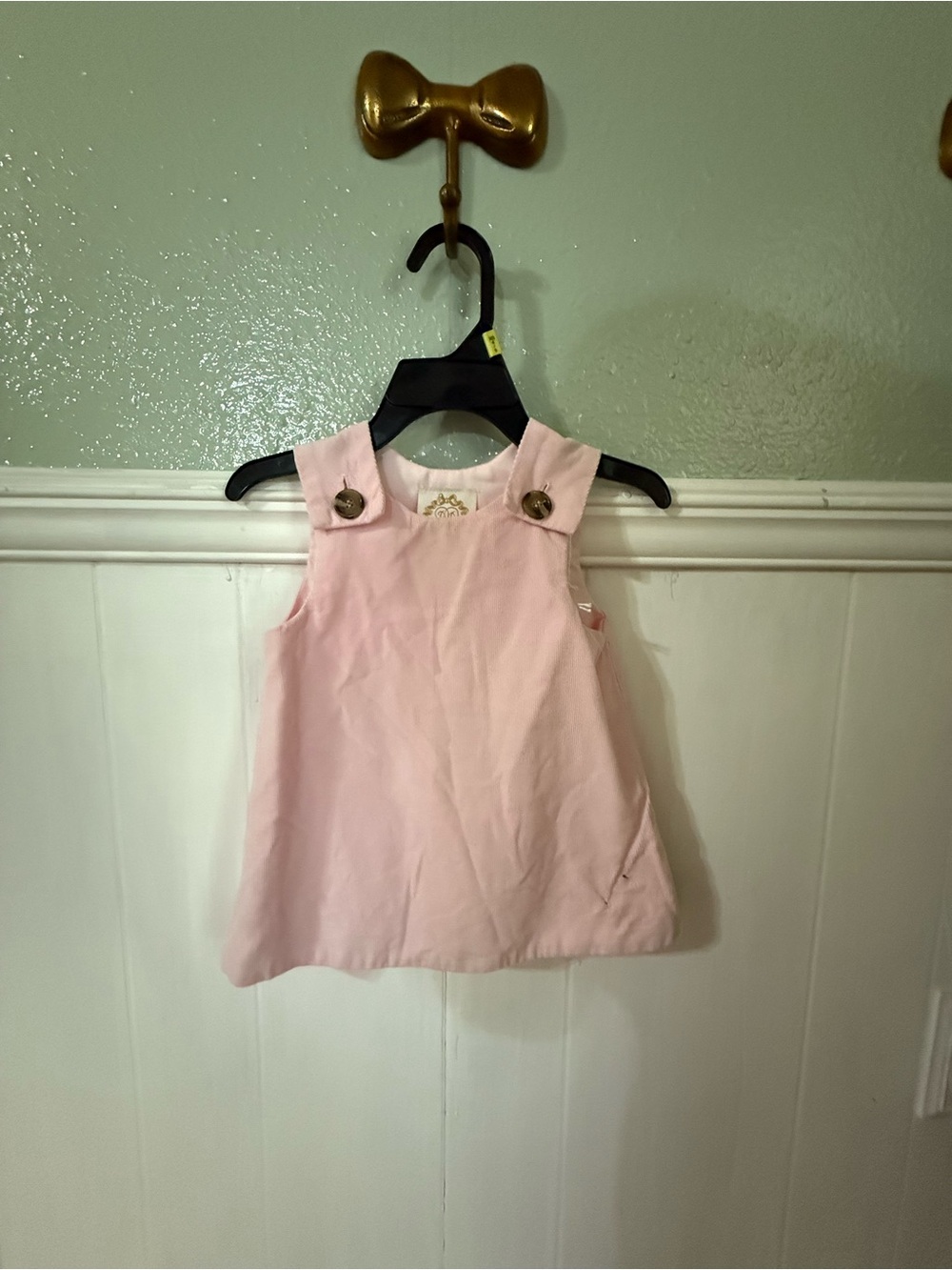 The Beaufort Bonnet Company Light Pink Pinafore Dress for Girls